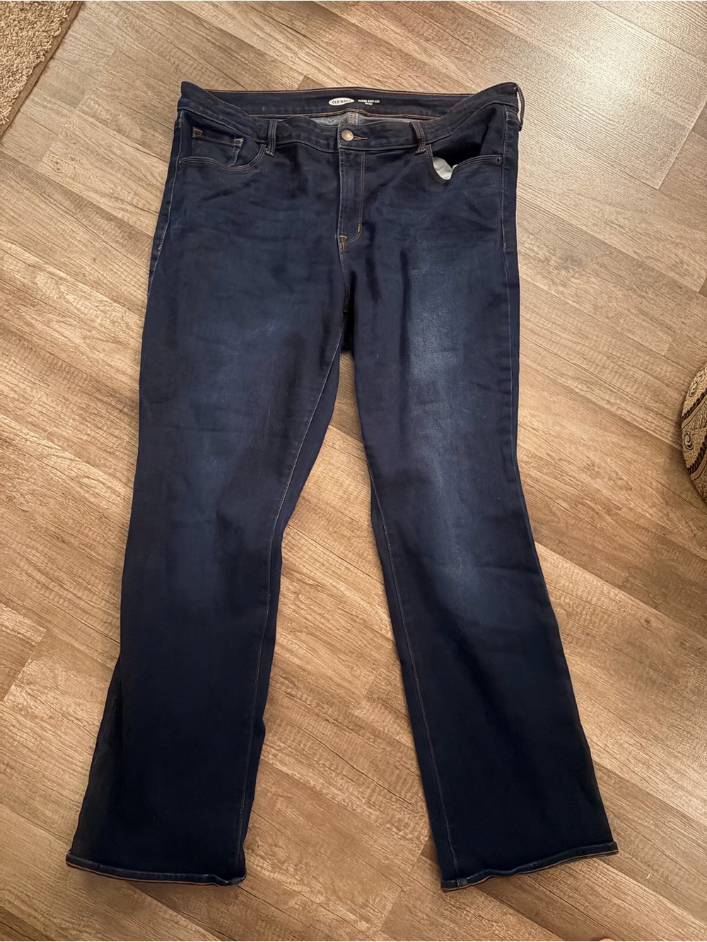 Old Navy Dark Blue Boot Cut Jeans